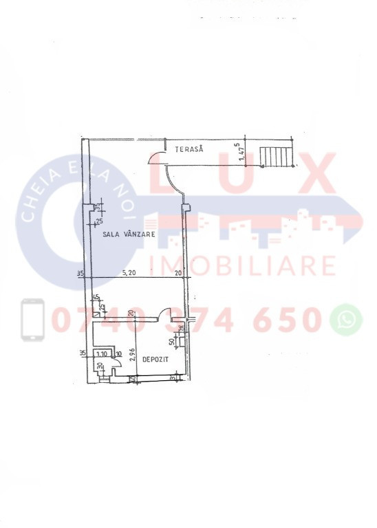 ID 8266/6088 Ai nevoie de spațiu pentru afacerea ta? 85mp ULTRACENTRAL