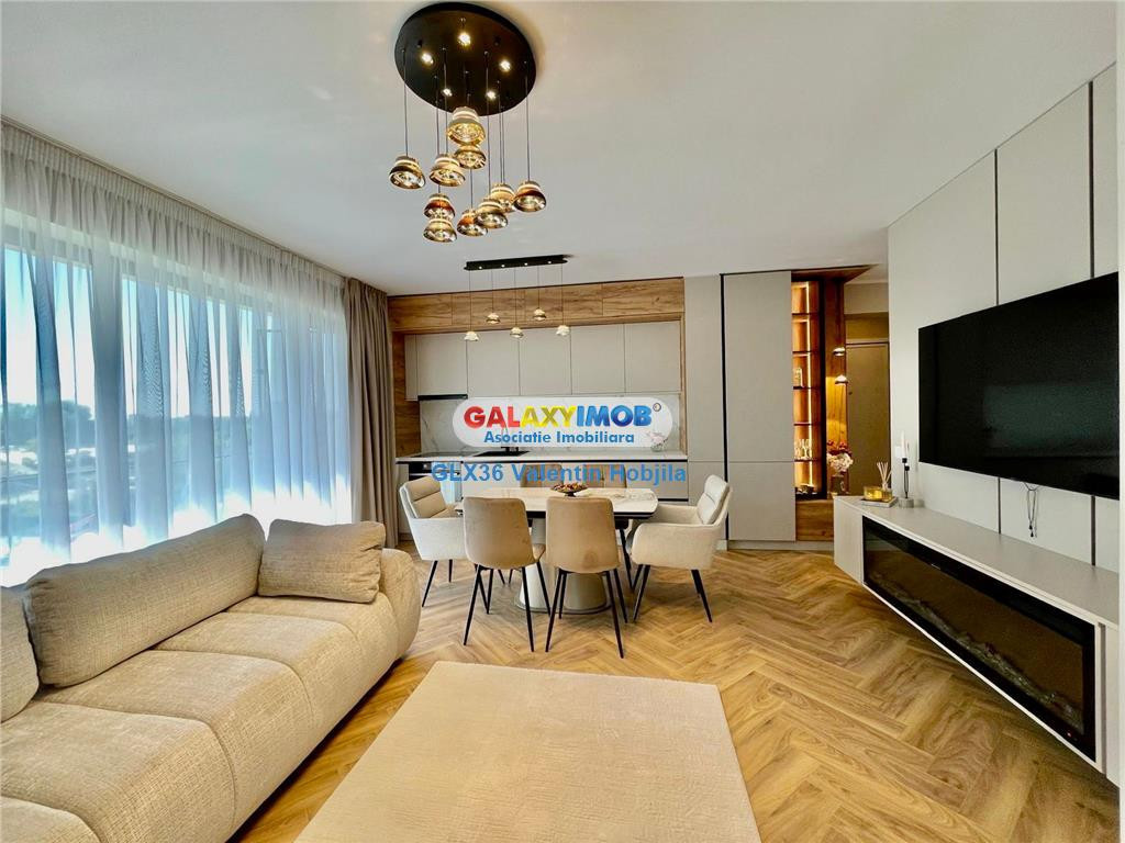 Apartament 3 camere mobilat Baneasa Straulesti Petrom City