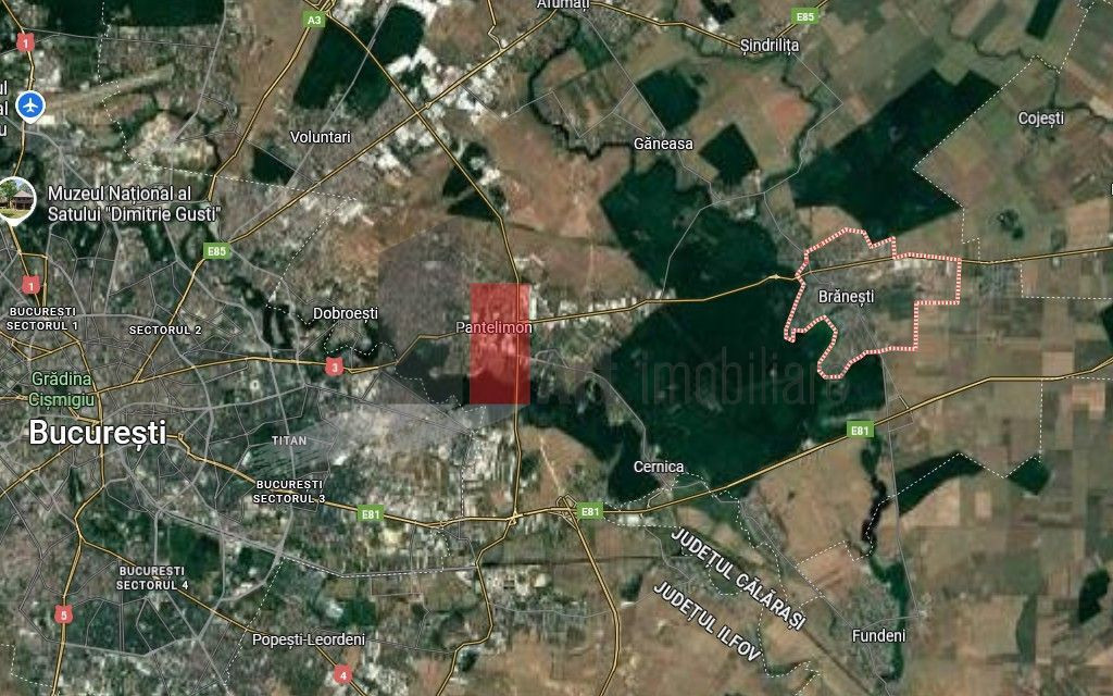 Teren intravilan de 802 mp langa padure.