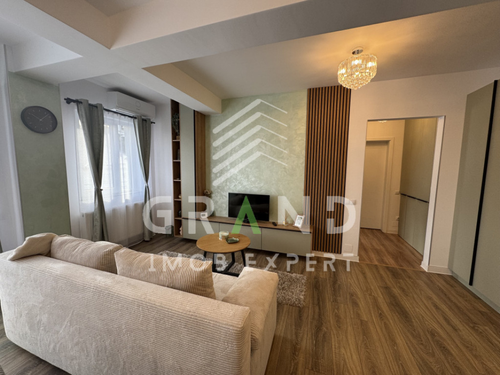 Apartament 2 camere,ultrafinisat,cu parcare subterană–Flo