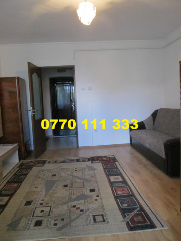 - Garsoniera confort 1, zona Hipodrom-Pietatii, etaj 3.