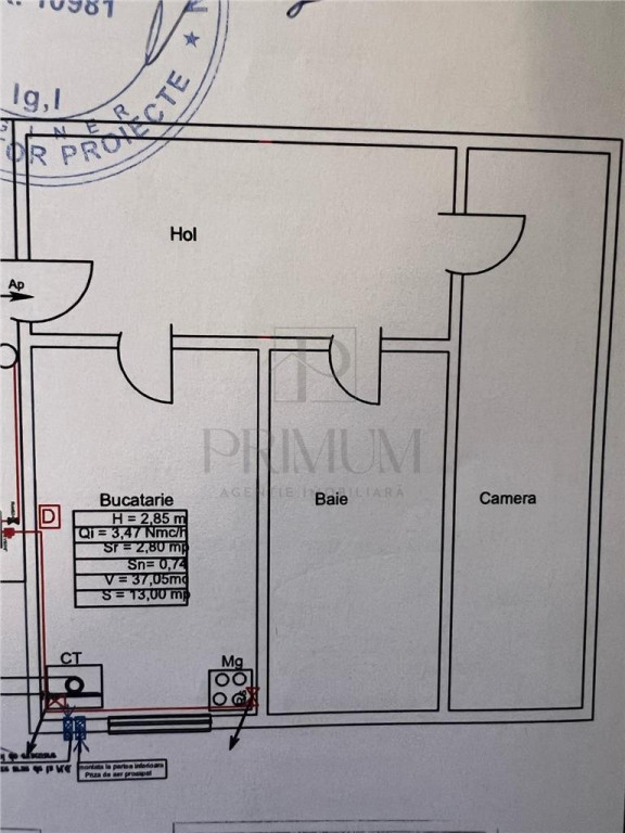 Apartament Spatios - Decomandat - Etaj Intermediar - Central