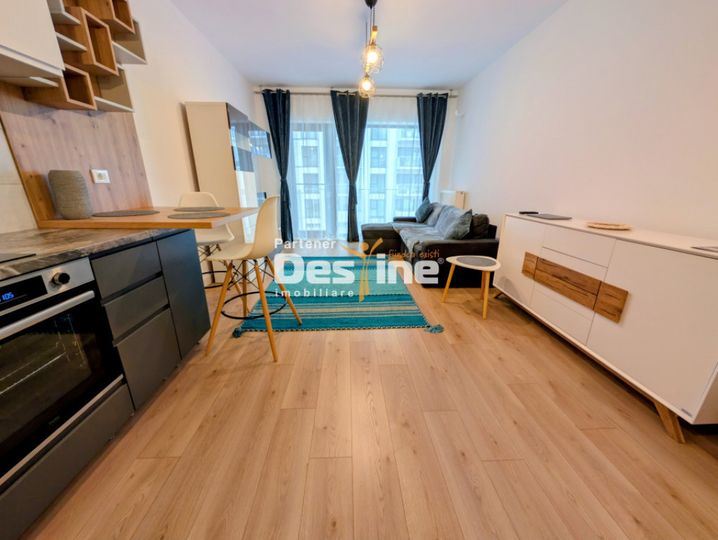 Apartament 2 camere mobilat utilat 51 mp parcare boxa Silk