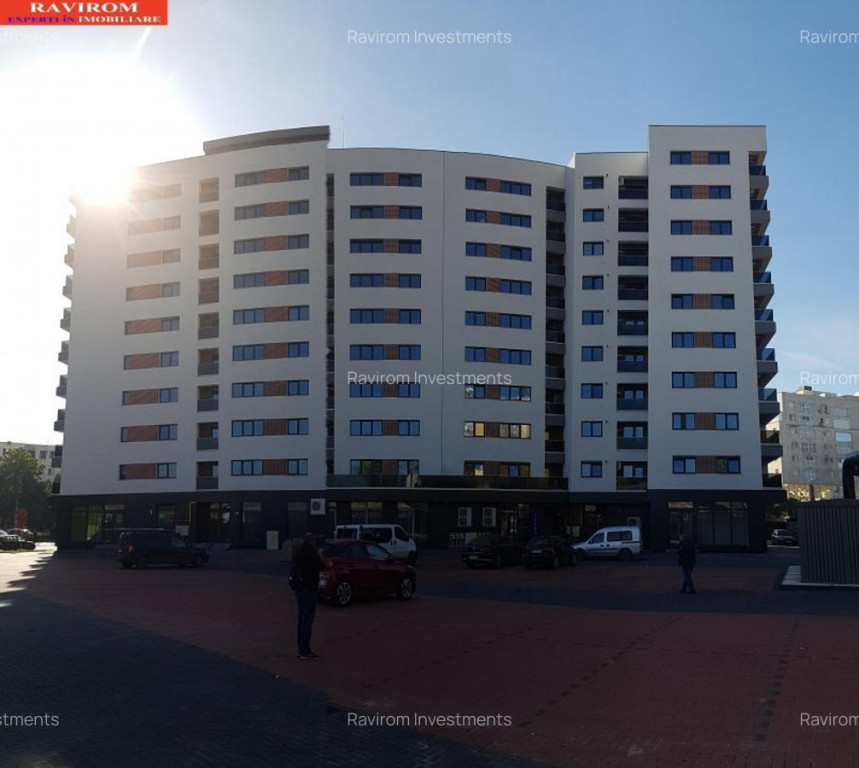 Apartament doua camere, mobilat utilat, etaj unu, balcon mare bloc nou