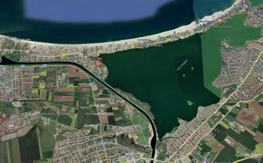 Teren de vanzare in Mamaia Sat malul lacului Siutghiol