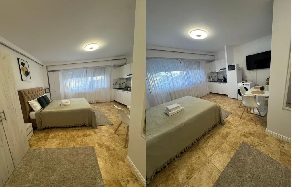 Garsoniera de vanzare zona Campus, BLOC NOU, MOBILATA/UTILATA