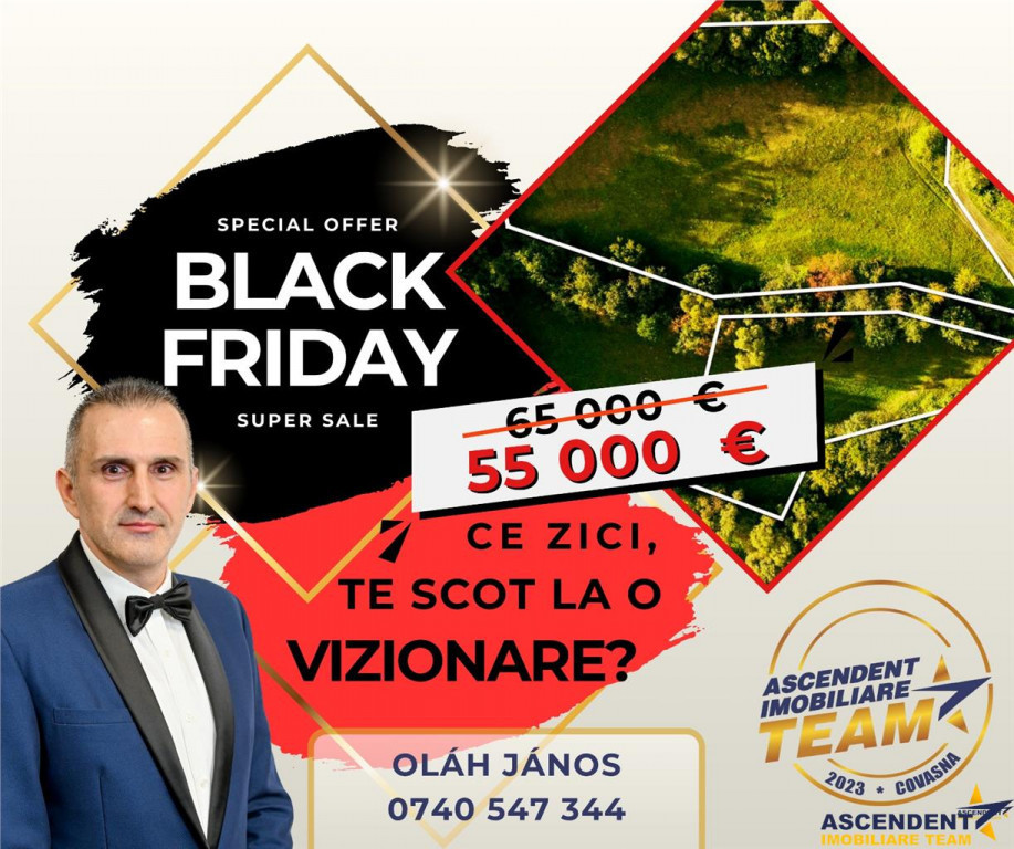 FILM! Teren extravilan, Ojdula, 4.800 mp, zona pitoreasca