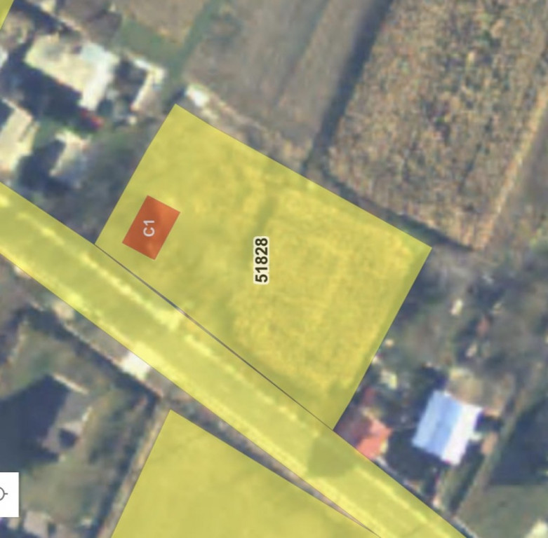 Teren intravilan-loc de casă 1913mp