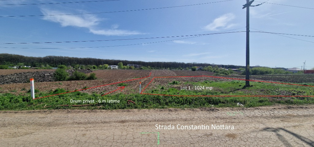 Snagov, Vladiceasca, Intravilan, zona de vile noi, teren 500mp