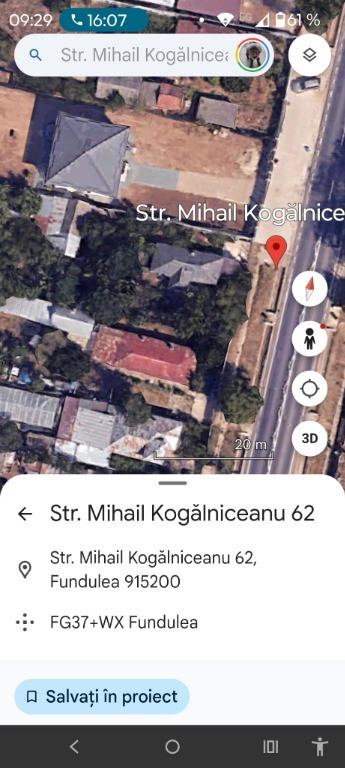 Teren 974mp Fundulea, Calarasi