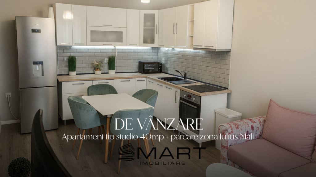 Apartament 2 camere, parcare, zona Iulius Mall