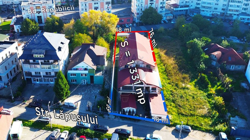 Pensiune cu Restaurant de vânzare – Locație Centrală...