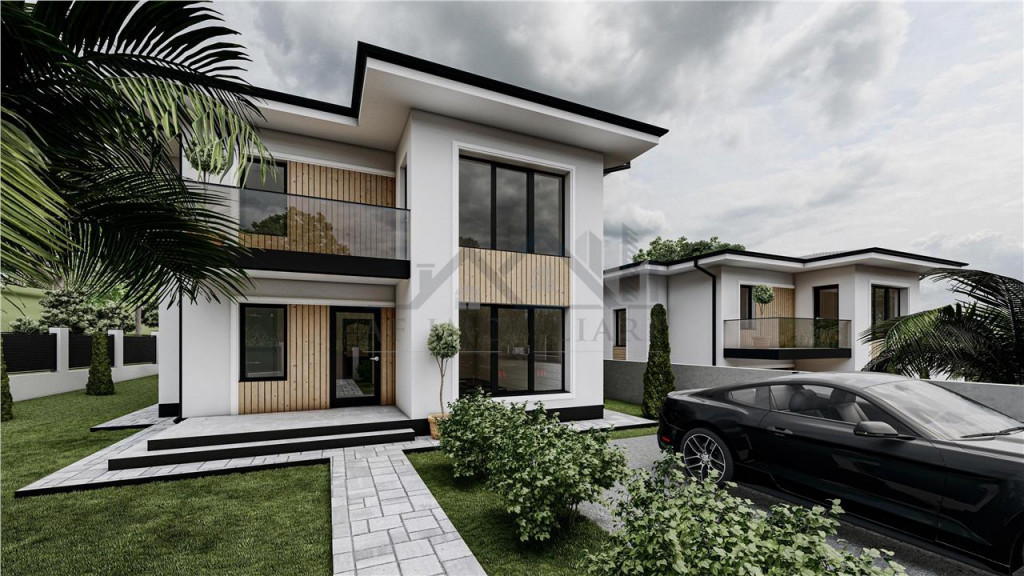 Pietrarie Barnova langa padure VILA P E su 120mp teren 400mp