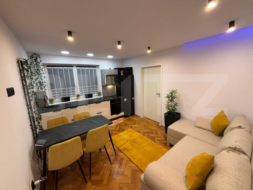 Apartament 2 dormitoare, 44 mp, renovat la cheie, zona Manas