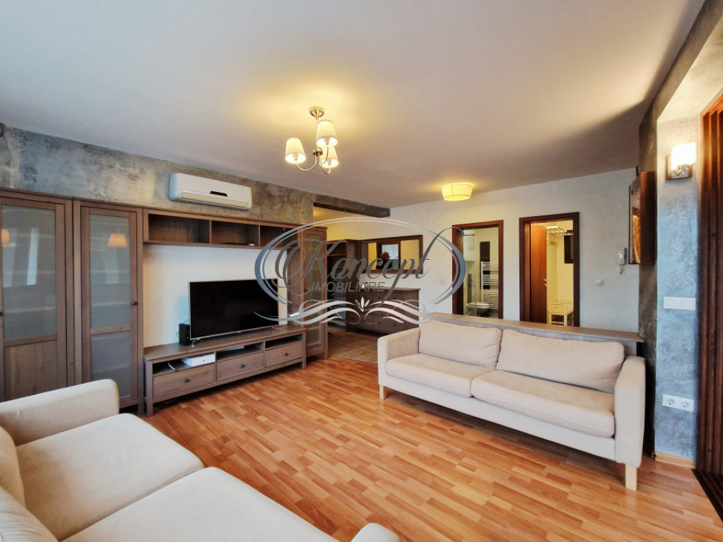 Apartament luminos cu 2 locuri de parcare si terasa, cartier