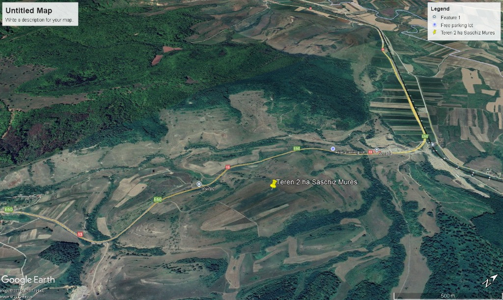 Teren extravilan 2 ha in comuna Saschiz Mures