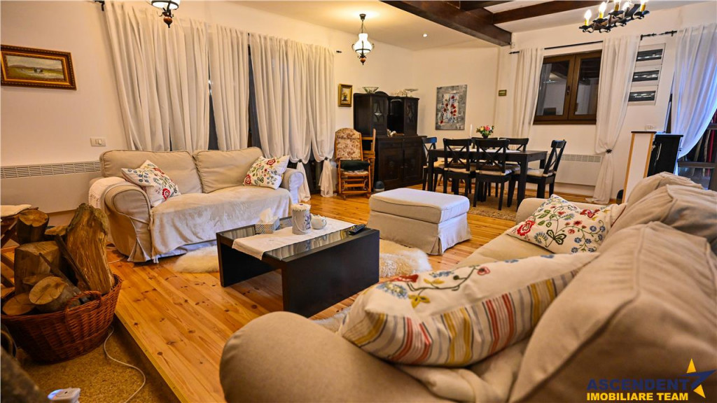 FILM! Refugiu montan,ales mobilat si utilat, decor mioritic,