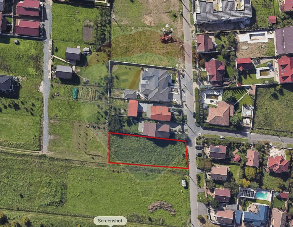 Teren 1,504 m², 25 ml fs - Strada Randunicii