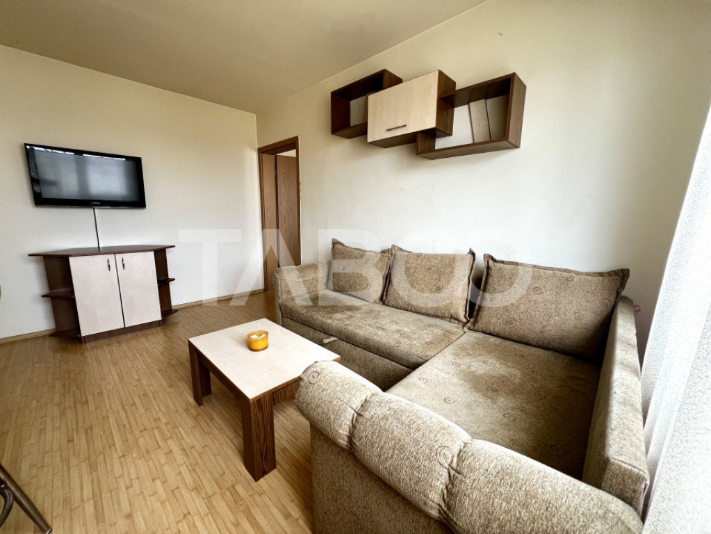 Apartament complet mobilat 2 camere de vanzare pe Semaforulu