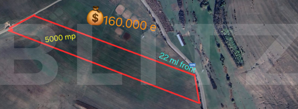 Teren de investitie in localitatea Ciurila