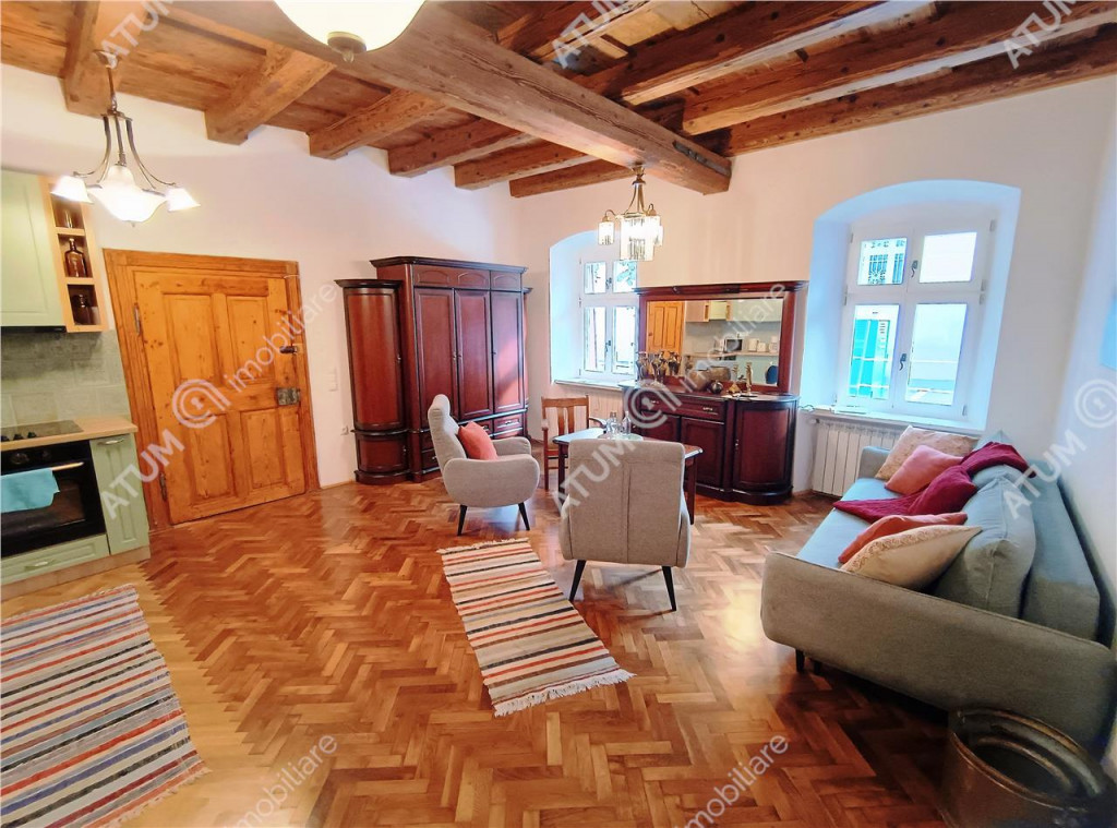 De inchiriat apartament unicat cu 2 camere langa Piata Mare