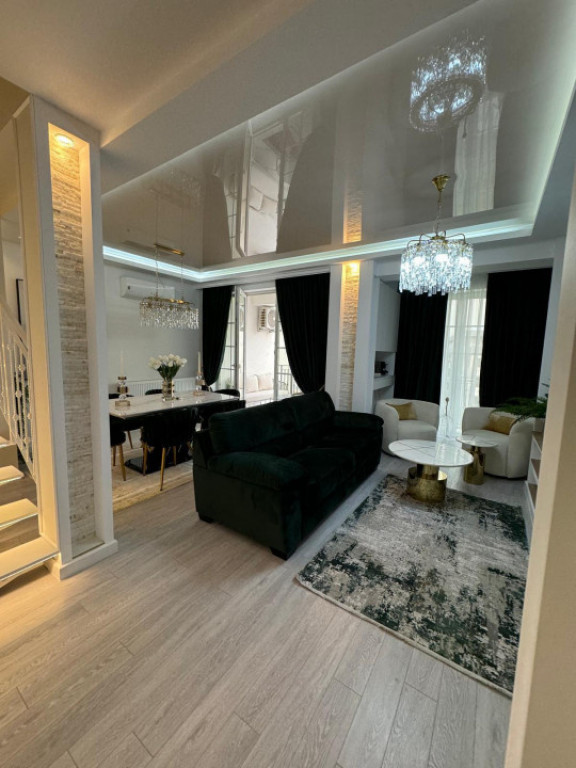Apartament 3 camere Duplex Lux 128mp mobilat utilat Premium