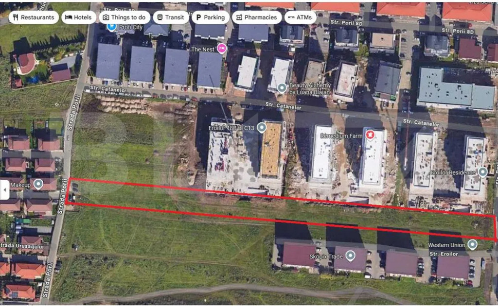 Teren intravilan, 5700mp, Florești, zonă centrală !