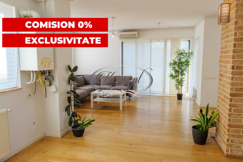 Penthouse exclusivist cu terasa panoramica si garaj in Andre