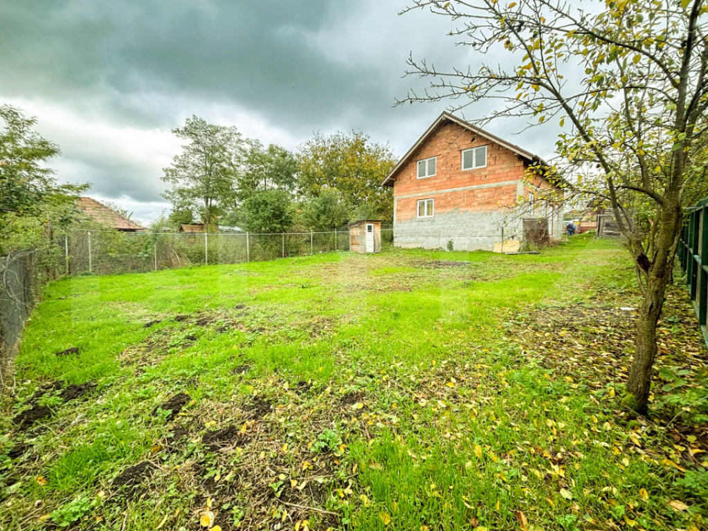 Casa partial finisata Jucu de Sus 589mp teren