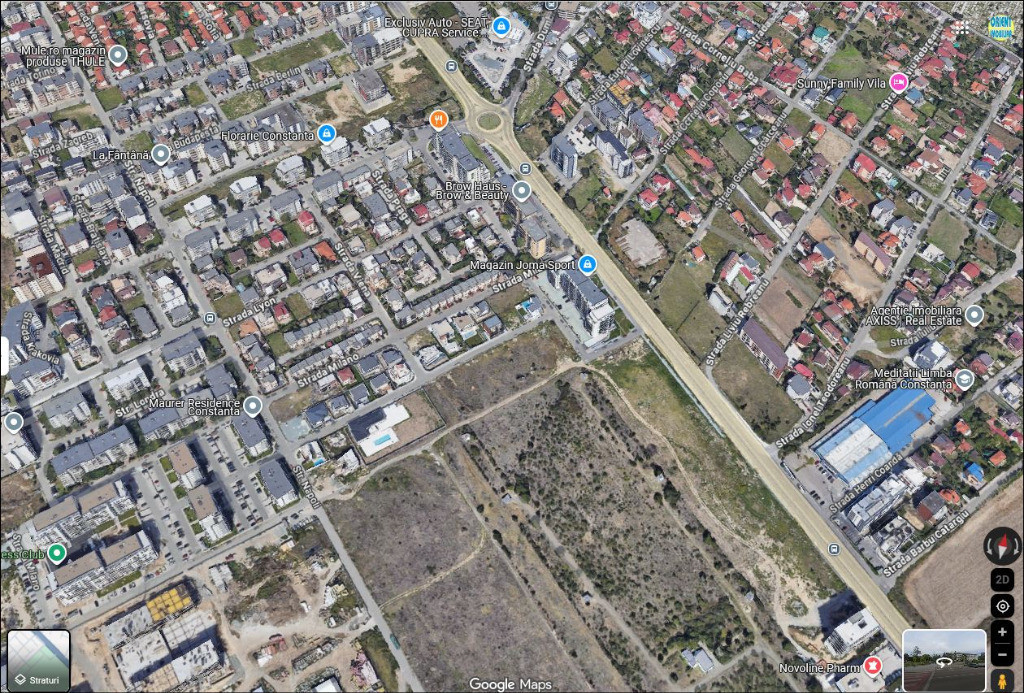 Tomis Plus, teren intravilan 400mp de vanzare