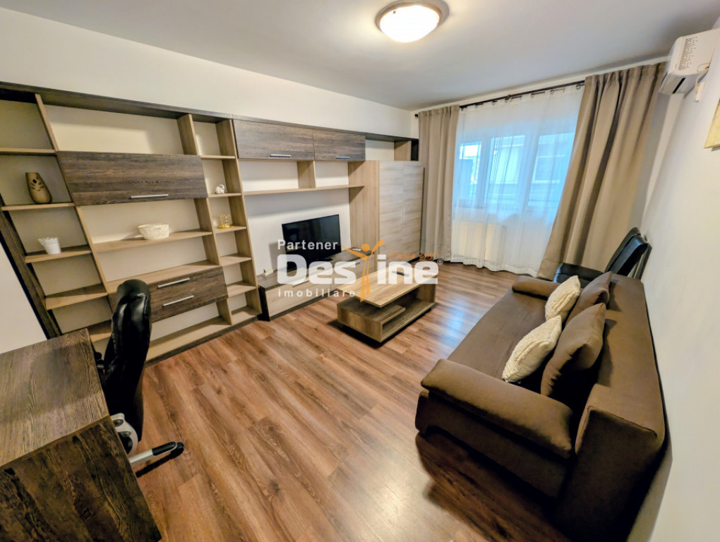 Centru - apartament 2 camere mobilat utilat 52mp decomadat