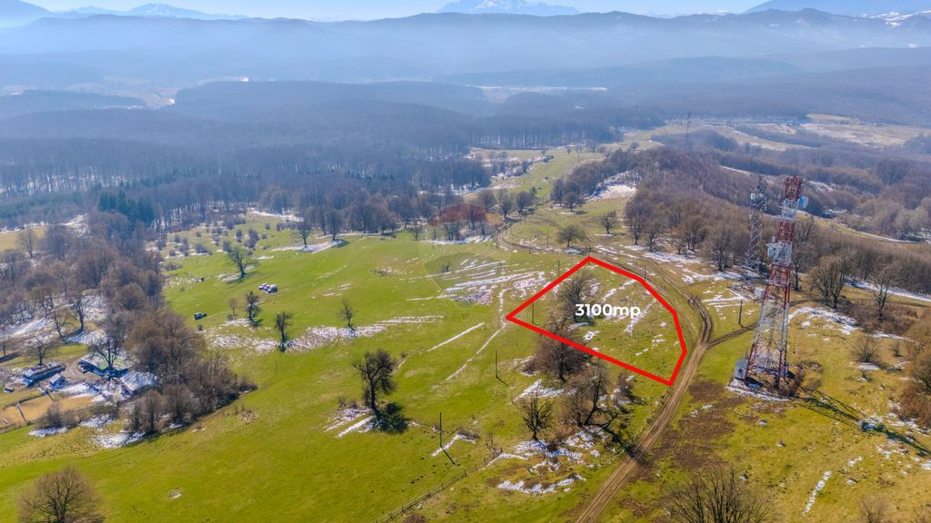 COMIISION 0% Teren cu vedere spectaculoasă – 3.100 mp ...