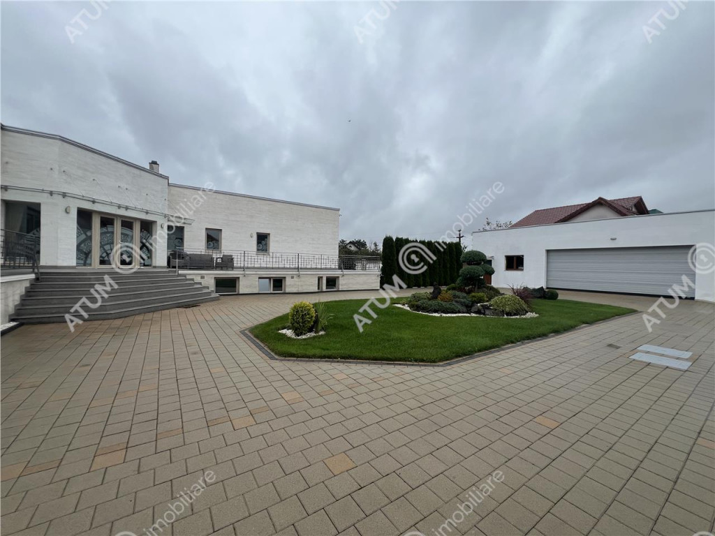 Casa moderna pe un singur nivel cu 1000 mp teren in Selimbar