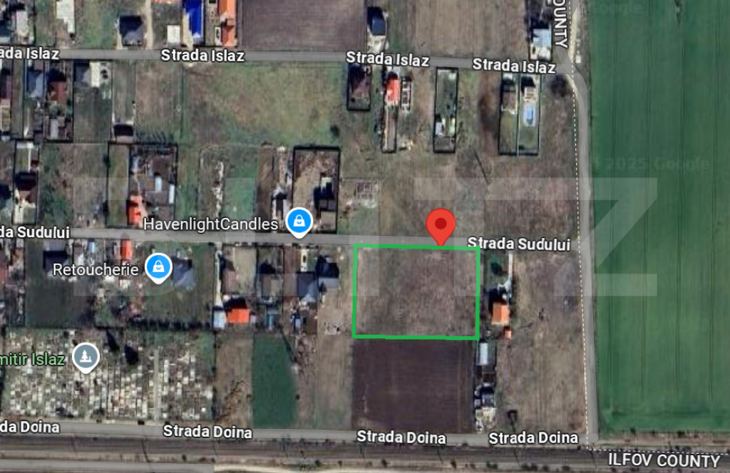 Teren de vanzare Branesti - 1900 mp