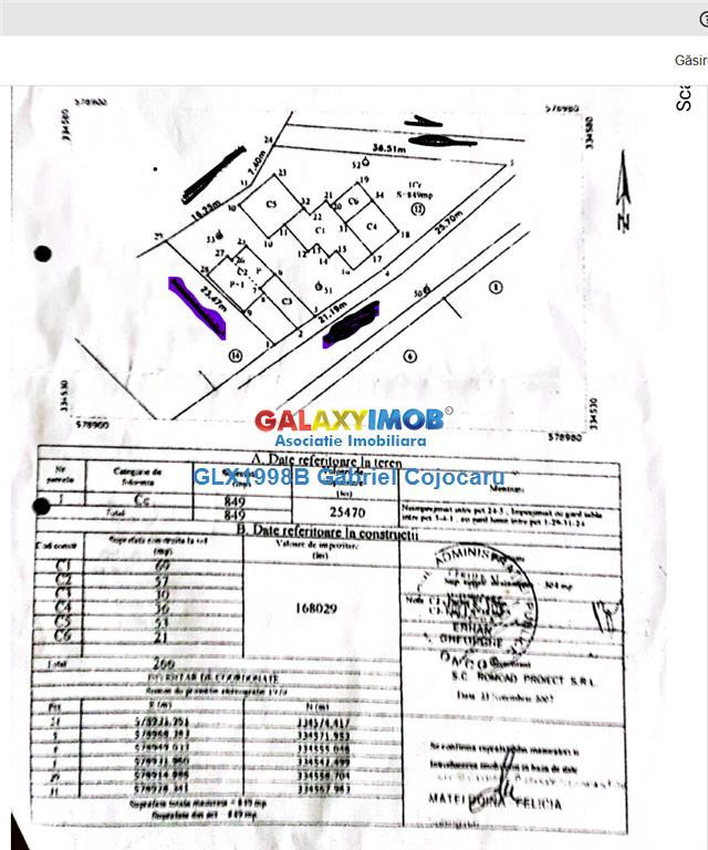 Chitila/zona Lidl/ de doua case 63 si 70mp teren 849 mp