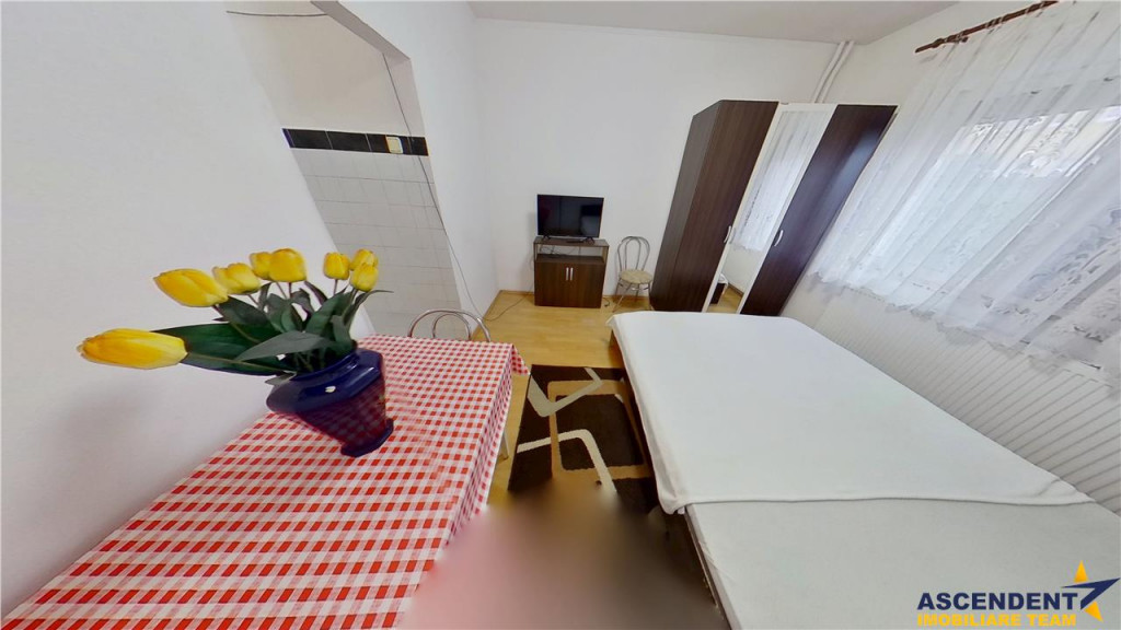 TUR 3D! Garsoniera practica,Central: vis-a-vis de Universita