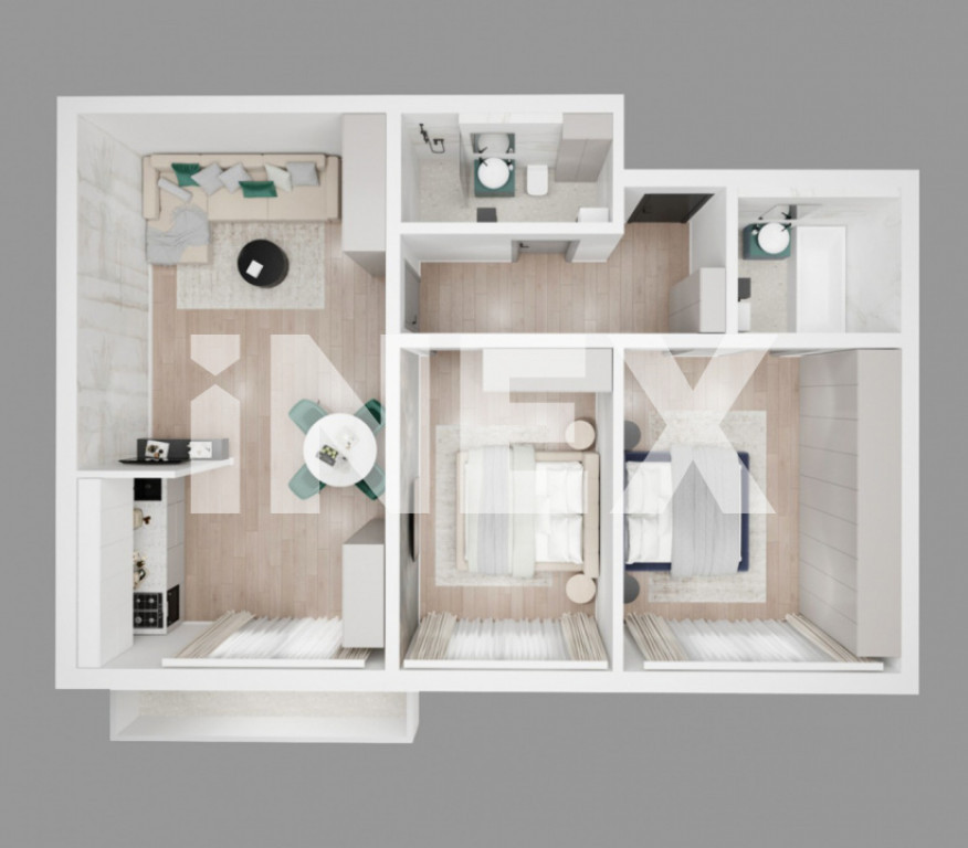 Apartament 3 camere Pitesti | Zona Stadion