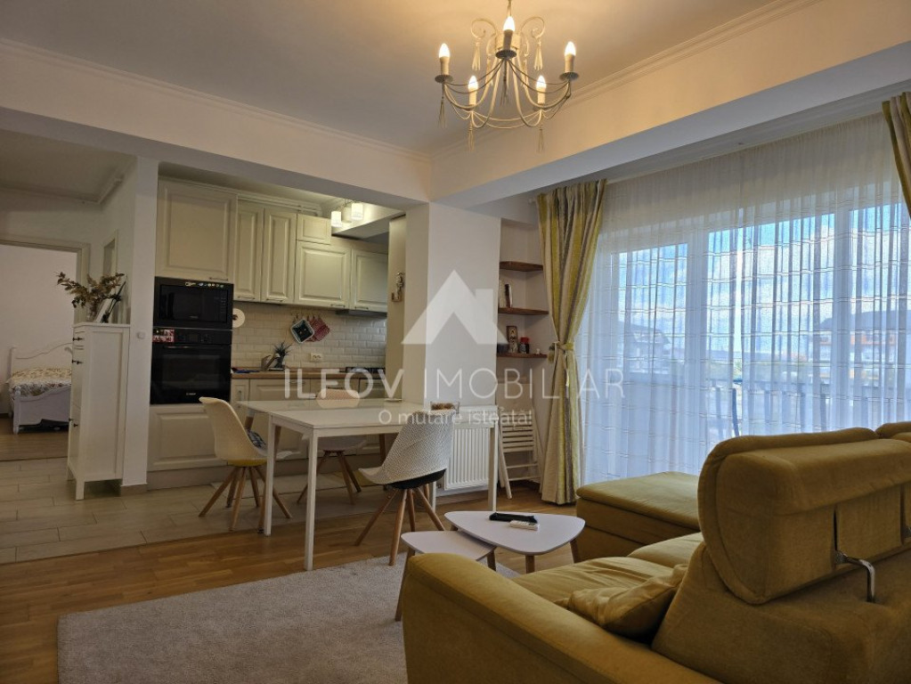 Apartament spatios 3 camere, utilat si mobilat, langa parcul