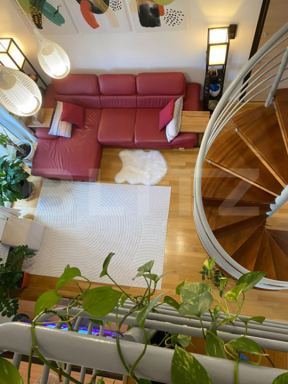 Penthouse modern cu 4 camere, 3 băi, 108mp cu parcare și b