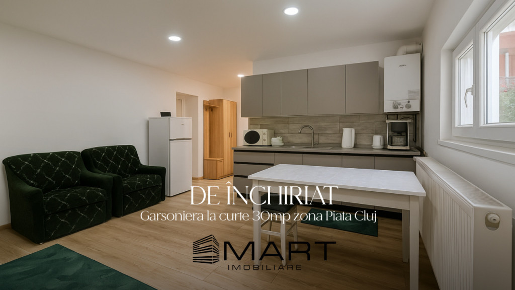 Garsoniera la casa în zona Piața Cluj