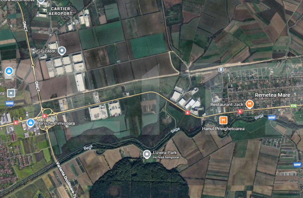 Teren 17.400 mp Remetea Mare – Front 170 m la DN6