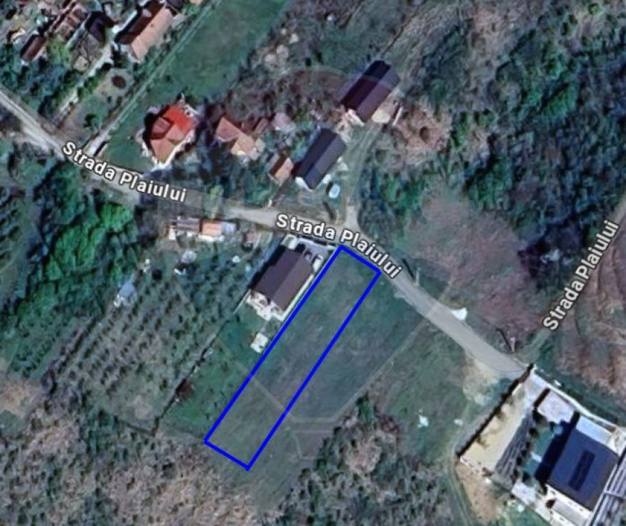 Teren intravilan, 1000 mp, dealuri, Plaiului, de vânzare