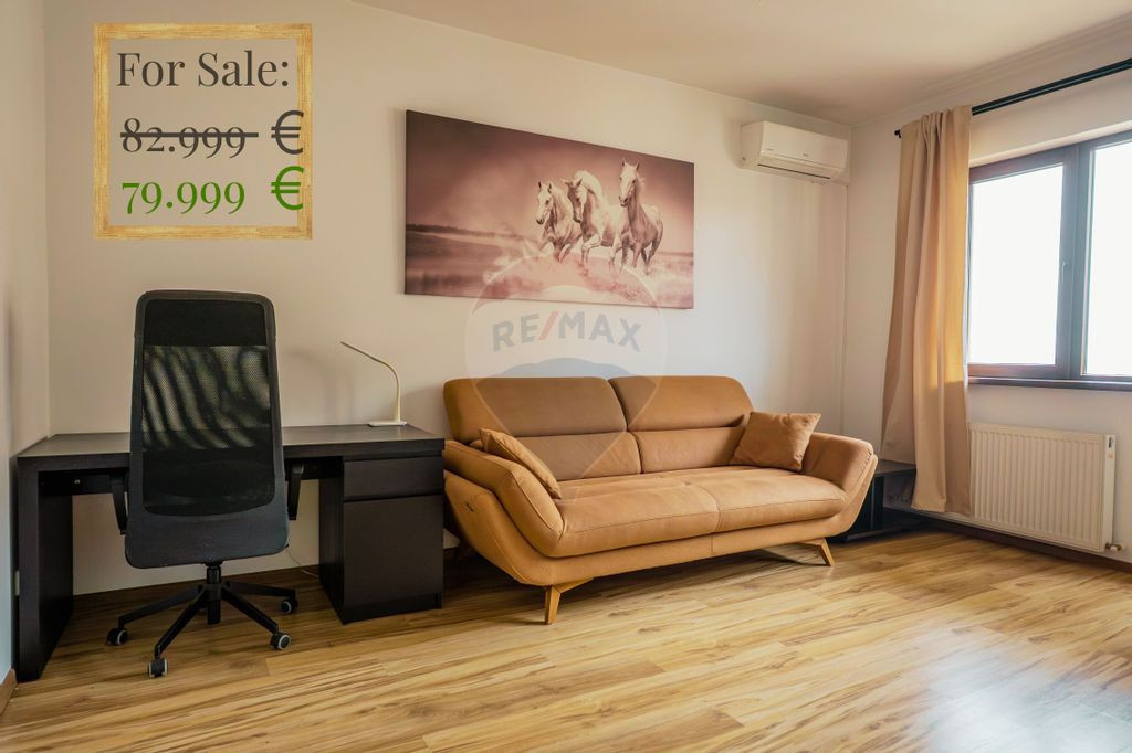 Apartament cu 2 camere de vânzare în Confort Urban