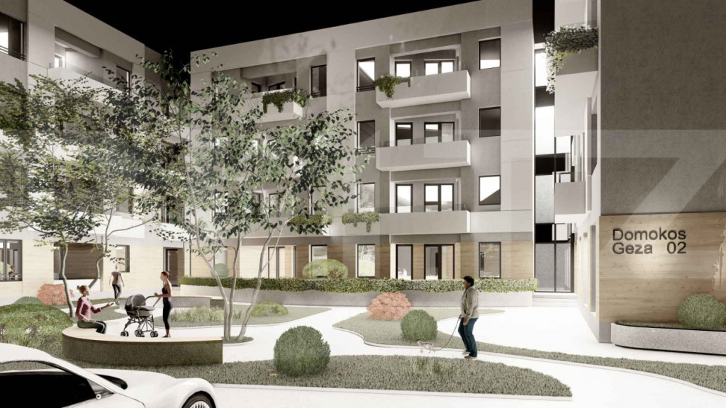 Apartament nou, 2 camere, într-un proiect rezidențial de t