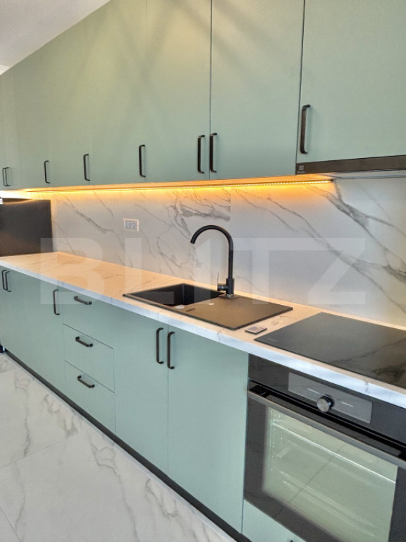 Apartament cu o camera, mobilat+utilat,Etaj 2 + balcon, 1 l