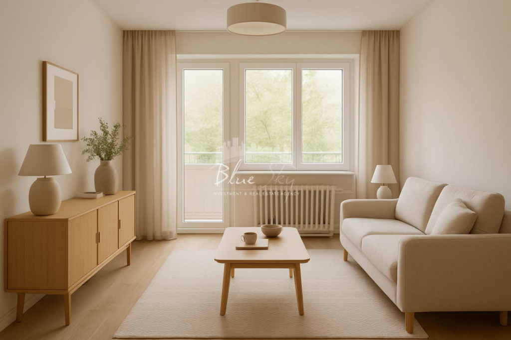 Apartament cu potențial, într-o zonă plină de verdeață