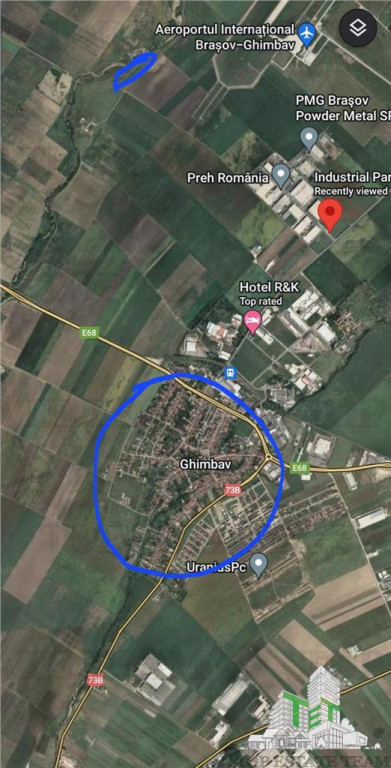 Teren cu potential strategic – dezvoltare comerciala la...