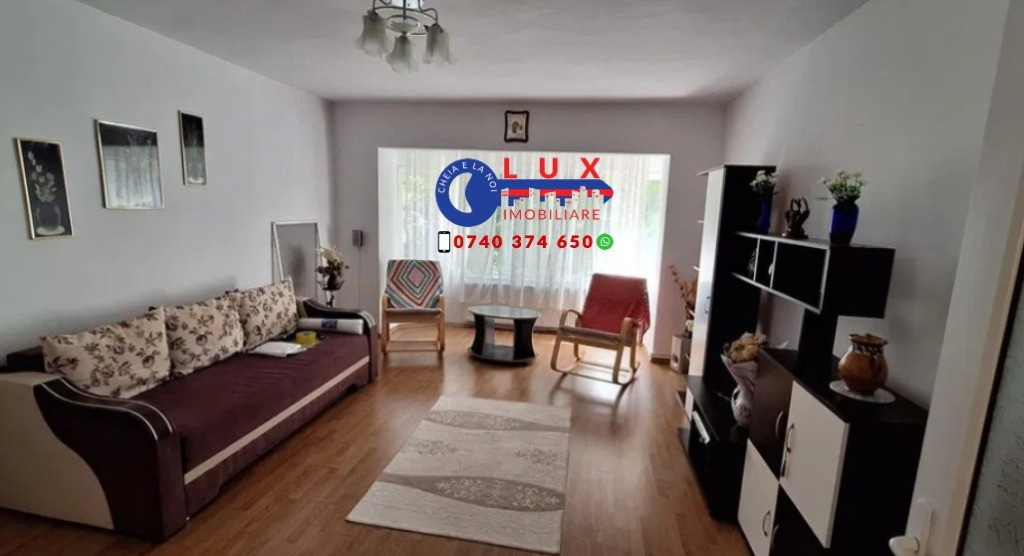 E3- 3 camere, parter, 2 balcoane, centrala termica, ideal lo