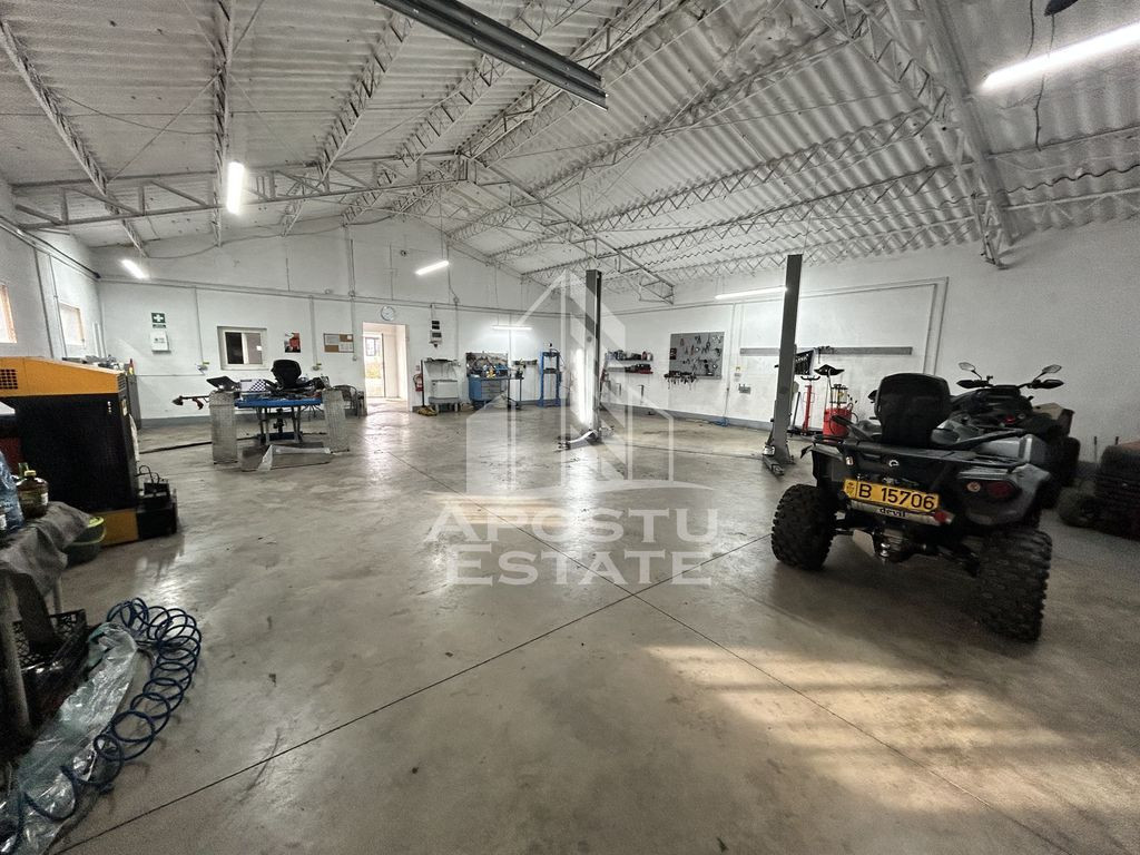 Service auto utilat, Cheveresul Mare, 20 km de Timisoara.