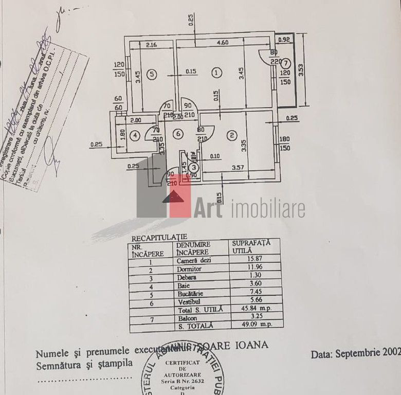Apartament 2 camere - Giurgiului